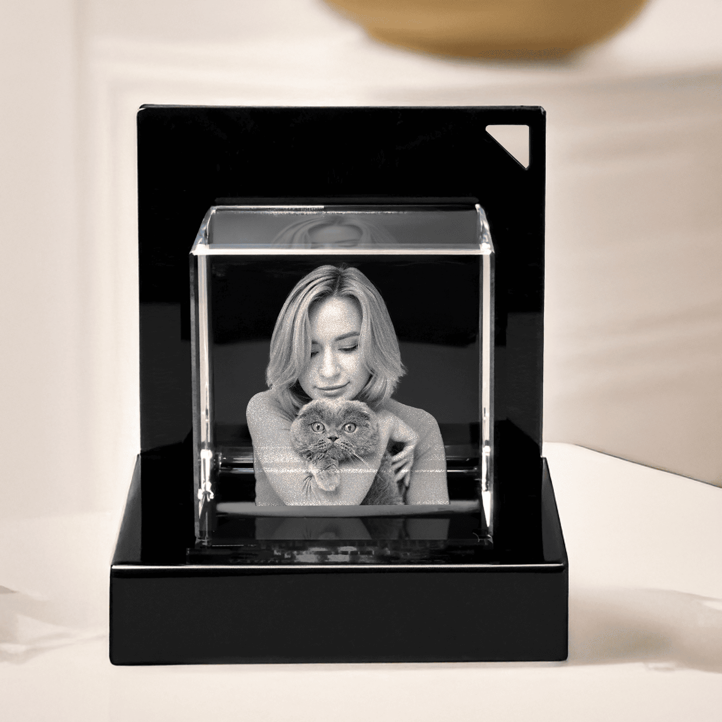 Glaswürfel | 3D-Glasfoto